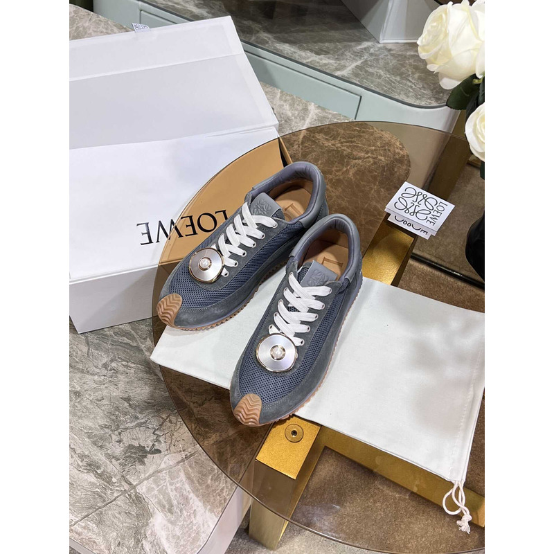 Loewe Flow Runner Logo Sneakers Grey