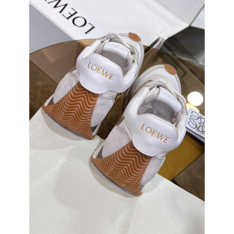 Loewe Flow Runner Logo Sneakers White& Multicolor