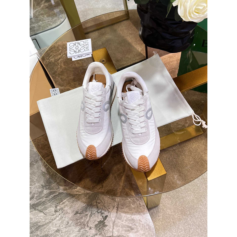 Loewe Flow Runner Logo Sneakers White