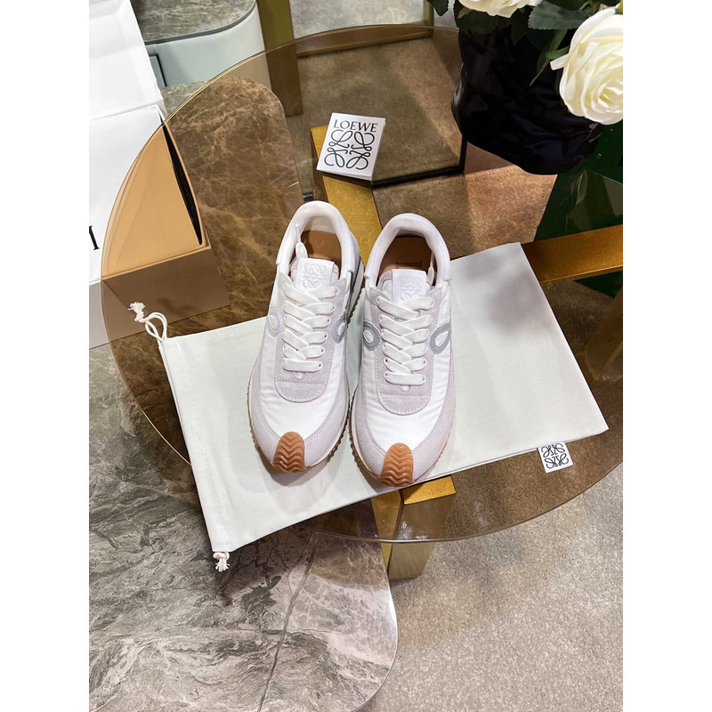 Loewe Flow Runner Logo Sneakers White