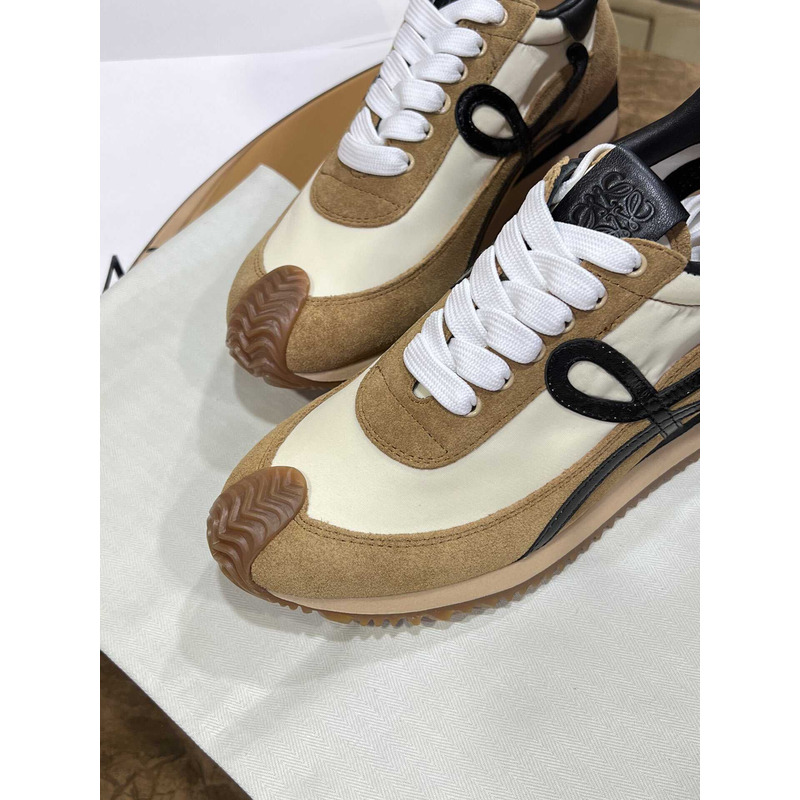 Loewe Flow Runner Logo Sneakers Black&Brown