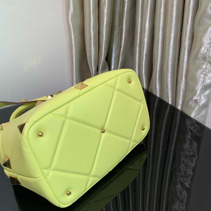 Valentino Garavani Roman Stud Bag Yellow