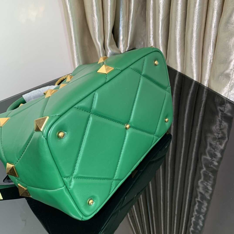 Valentino Garavani Roman Stud Bag Green