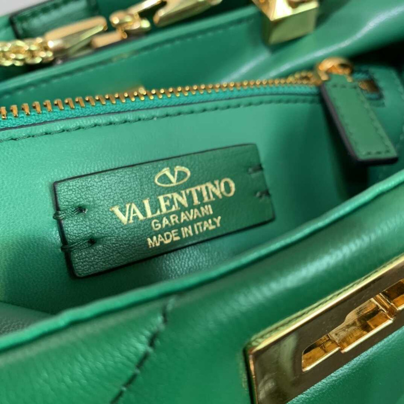 Valentino Garavani Roman Stud Bag Green