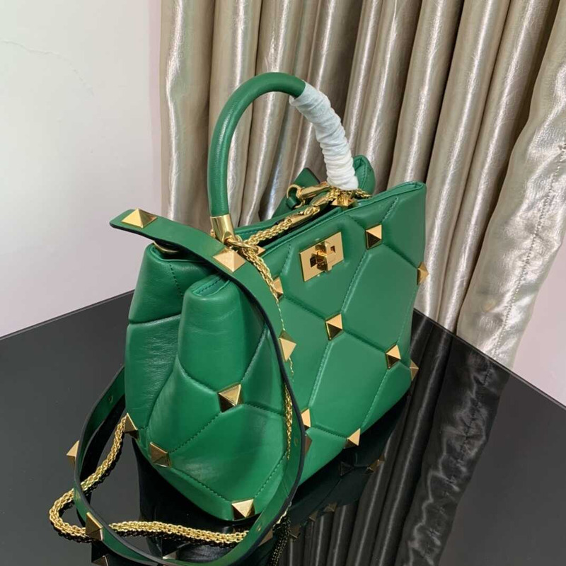 Valentino Garavani Roman Stud Bag Green