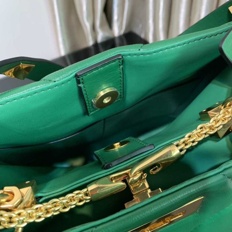 Valentino Garavani Roman Stud Bag Green