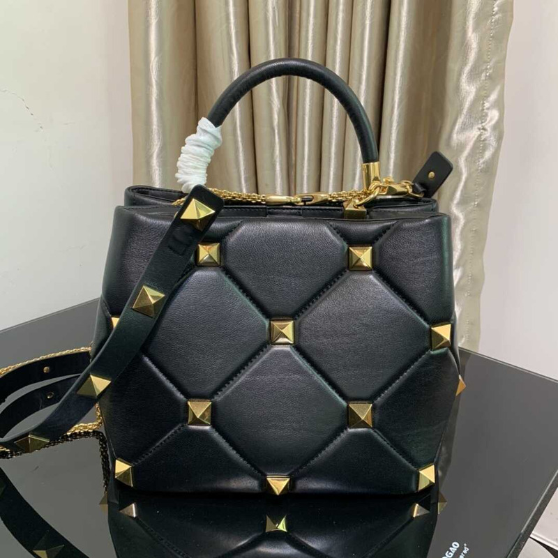 Valentino Garavani Roman Stud Bag Black