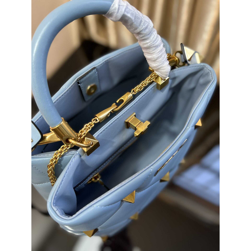 Valentino Garavani Roman Stud Bag Blue