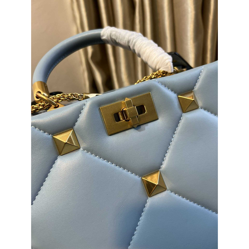 Valentino Garavani Roman Stud Bag Blue