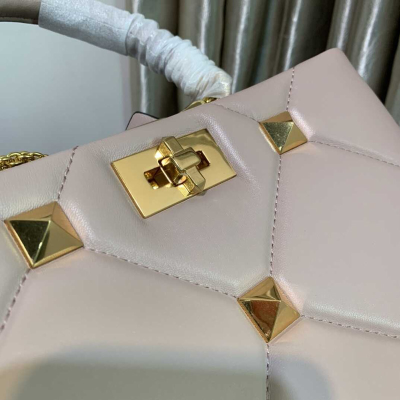 Valentino Garavani Roman Stud Bag White