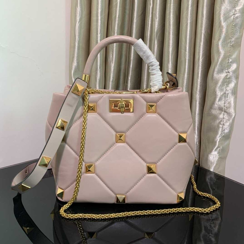 Valentino Garavani Roman Stud Bag White