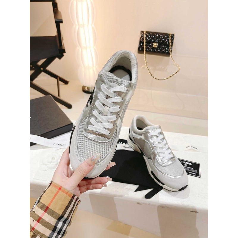 Ch*el Ch*el low top trainer grey