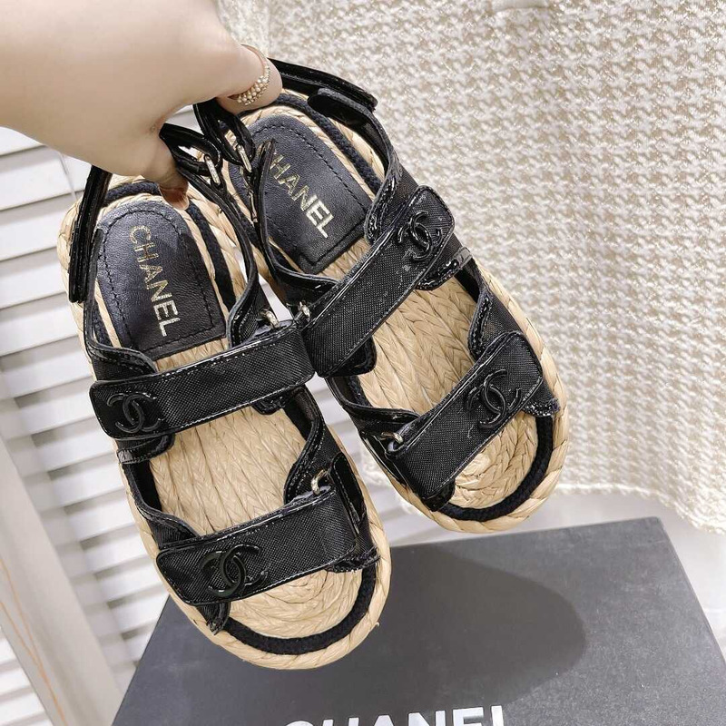 Ch*el  summer flat sandal