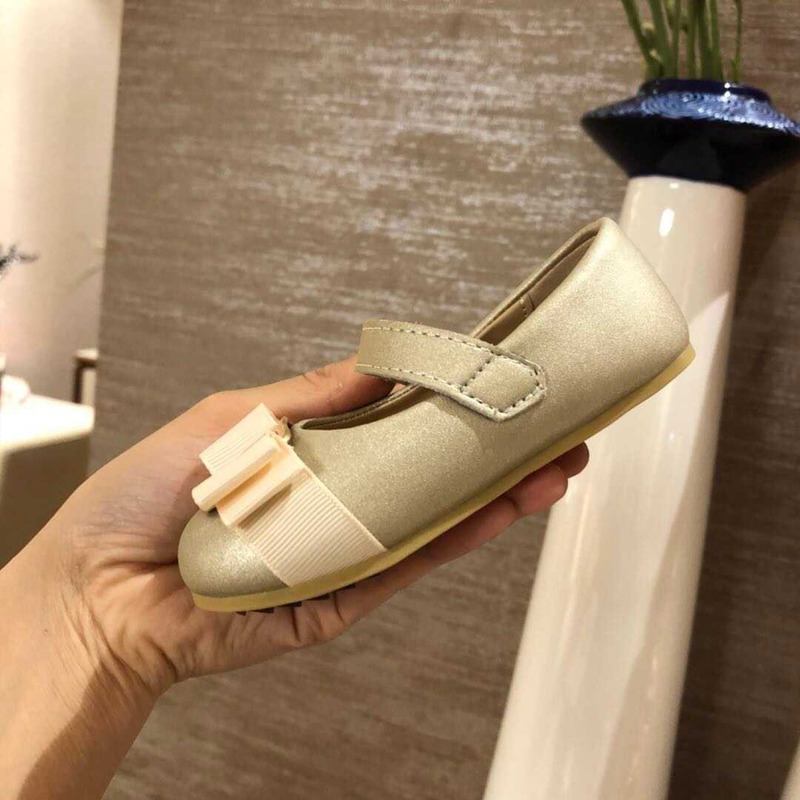 Ferragamo Kids Flat Shoes Beige