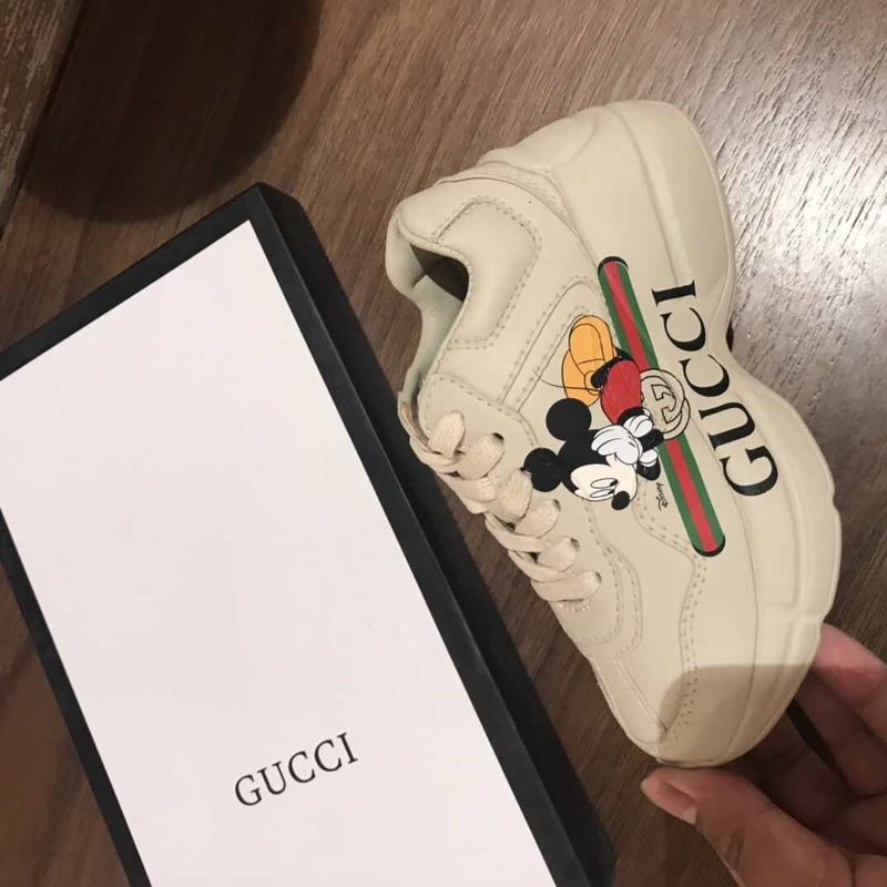 G*u*i  logo x disney kids  sneakers