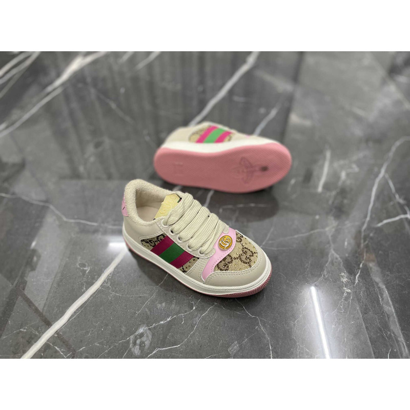 G*u*i kids screener embellished sneakers