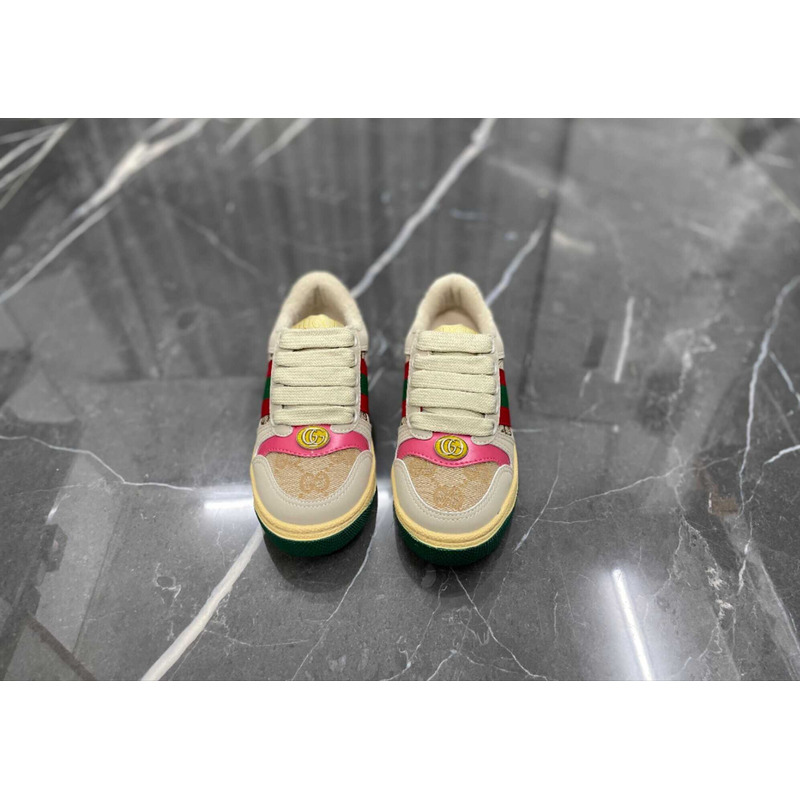 G*u*i kids gg sneakers beige