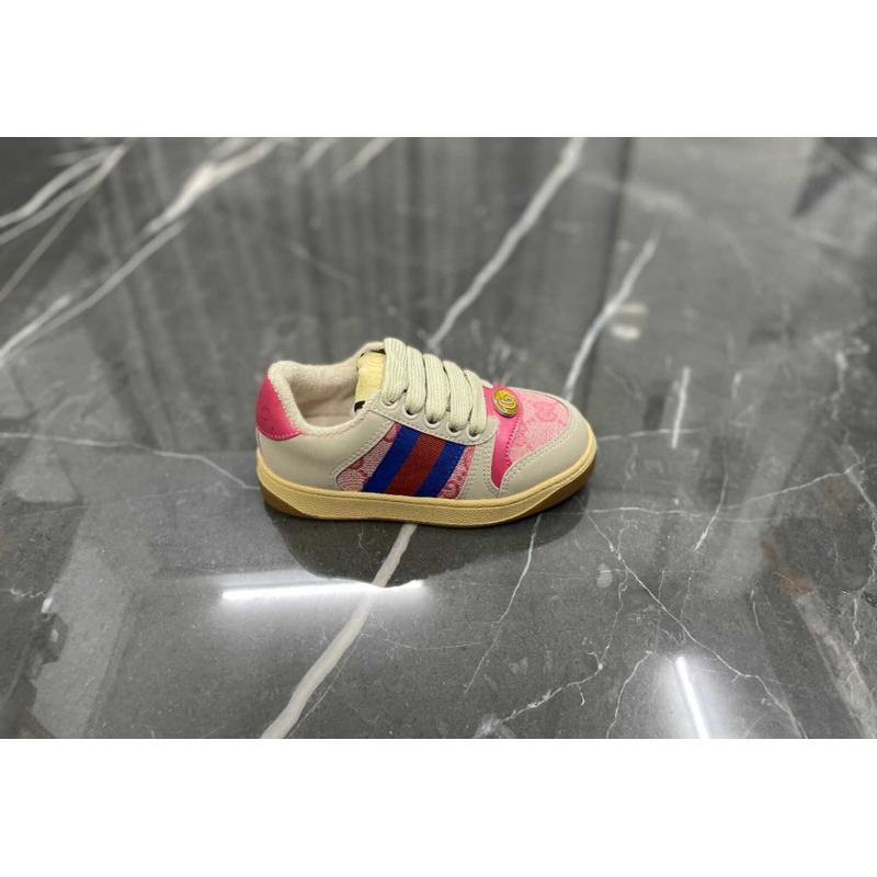 G*u*i kids gg sneakers pink