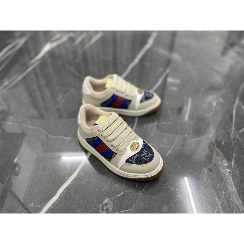 G*u*i kids gg sneakers navy