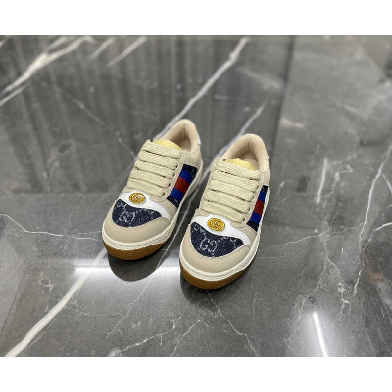 G*u*i kids gg sneakers navy