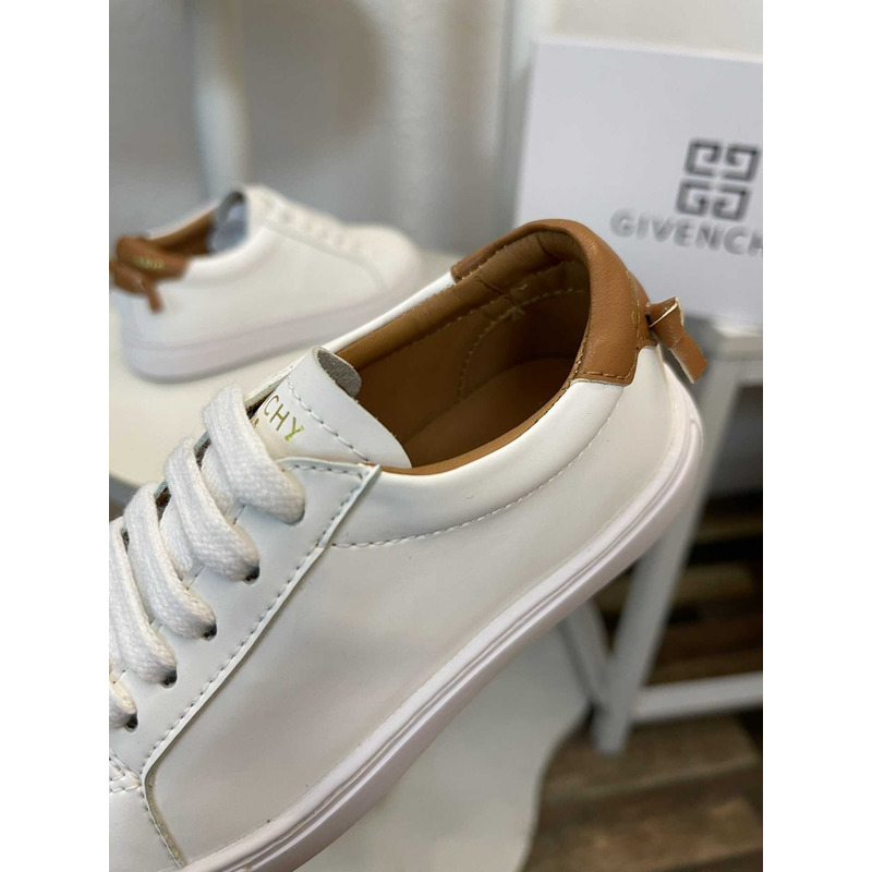 Givenchy Kids White&Brown Sneakers