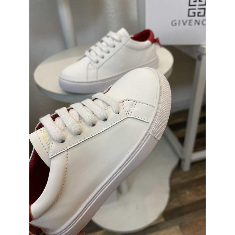 Givenchy Kids White&Red Sneakers