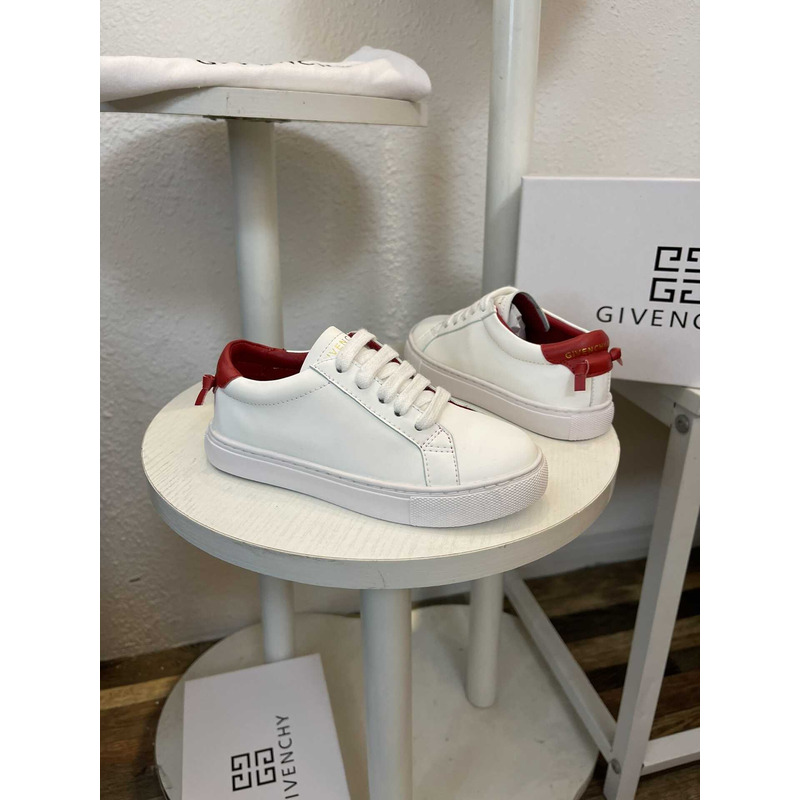 Givenchy Kids White&Red Sneakers