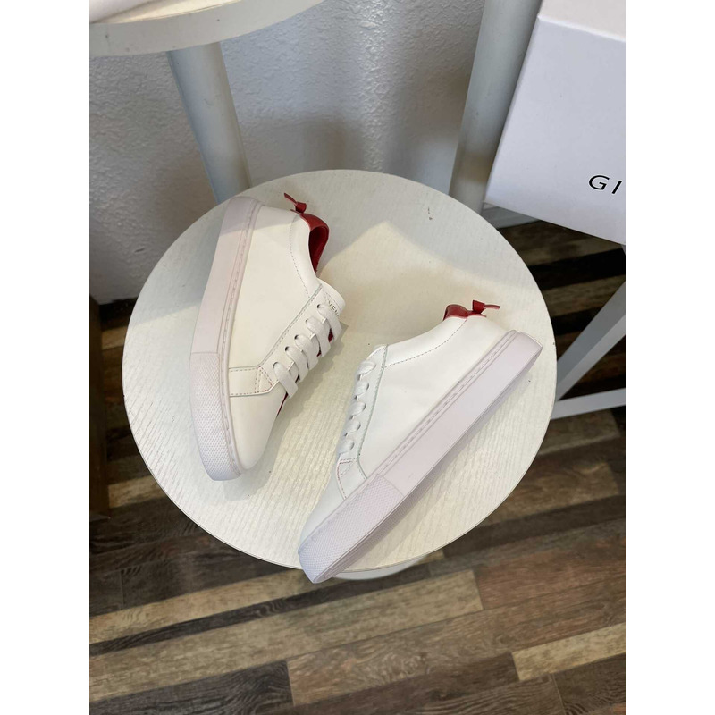 Givenchy Kids White&Red Sneakers