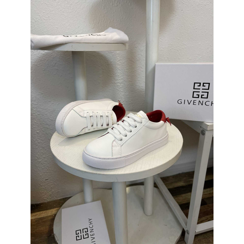 Givenchy Kids White&Red Sneakers