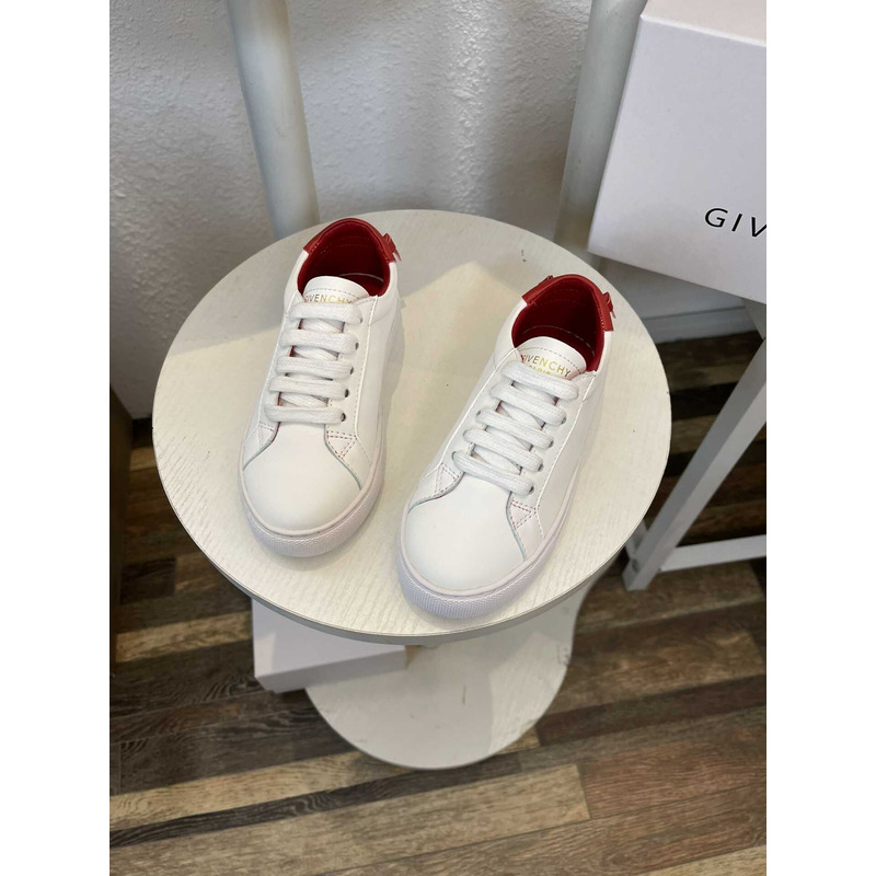 Givenchy Kids White&Red Sneakers