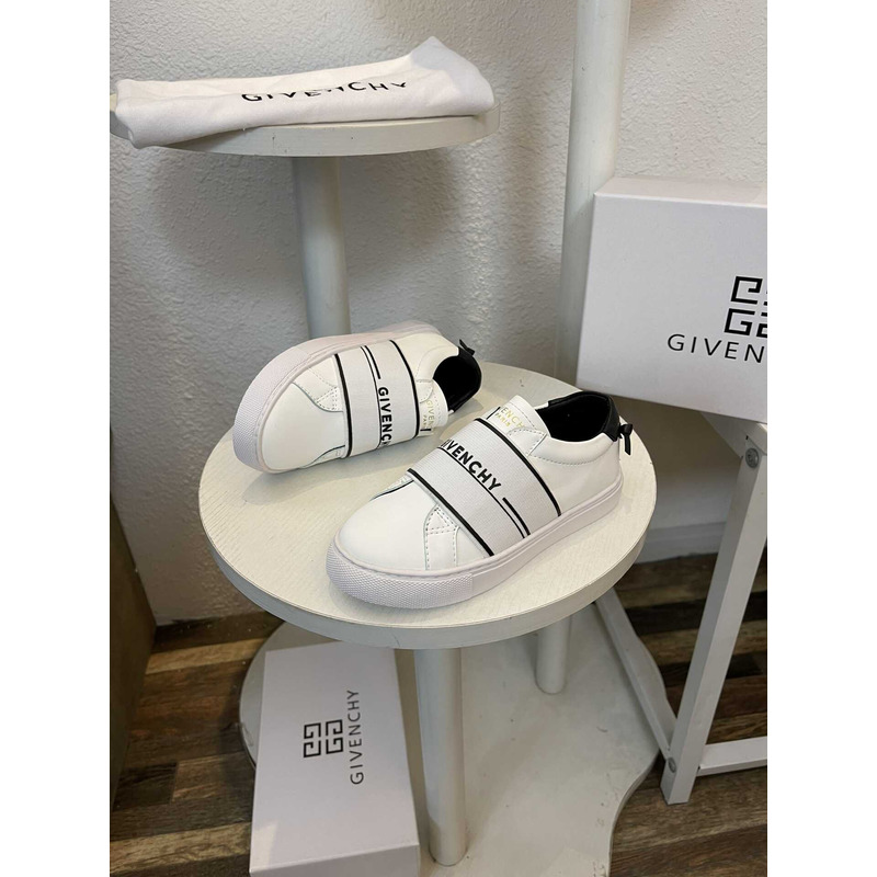 Givenchy Logo Kids Sneakers White