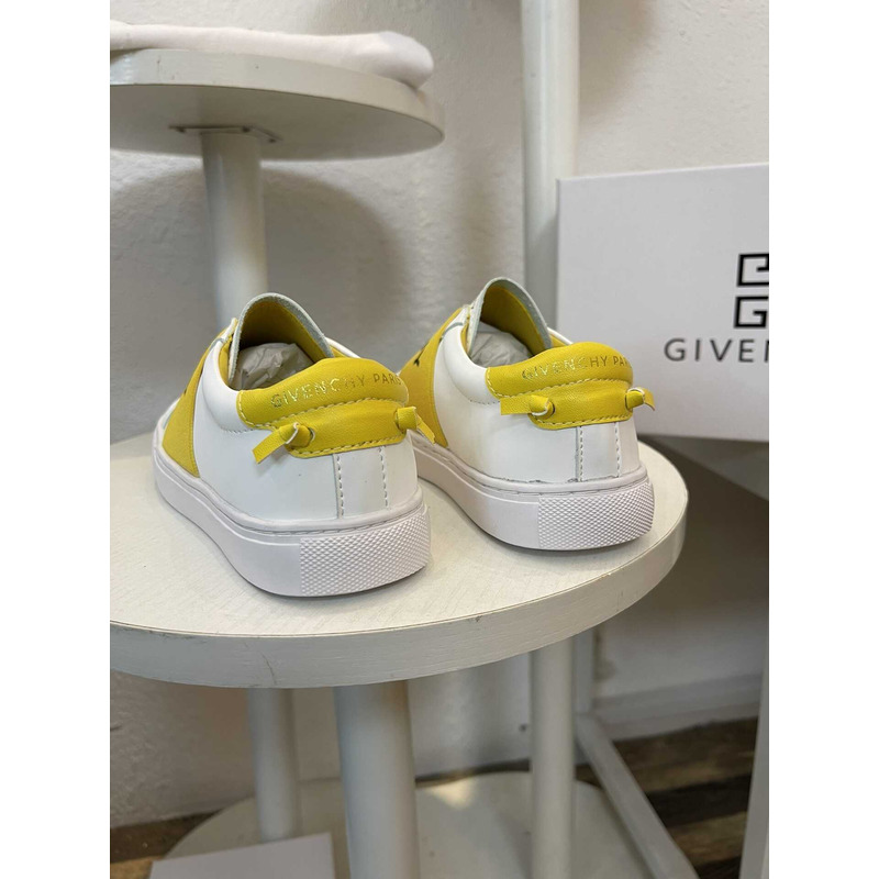 Givenchy Logo Kids Sneakers White&Yellow