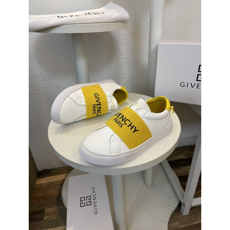 Givenchy Logo Kids Sneakers White&Yellow