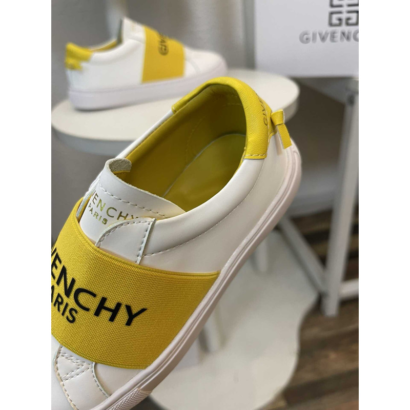 Givenchy Logo Kids Sneakers White&Yellow