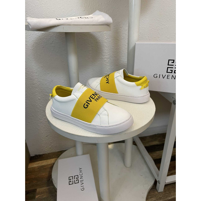 Givenchy Logo Kids Sneakers White&Yellow