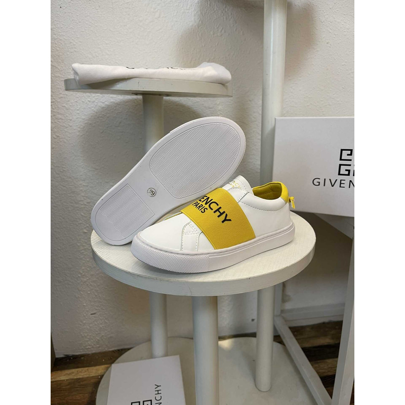 Givenchy Logo Kids Sneakers White&Yellow