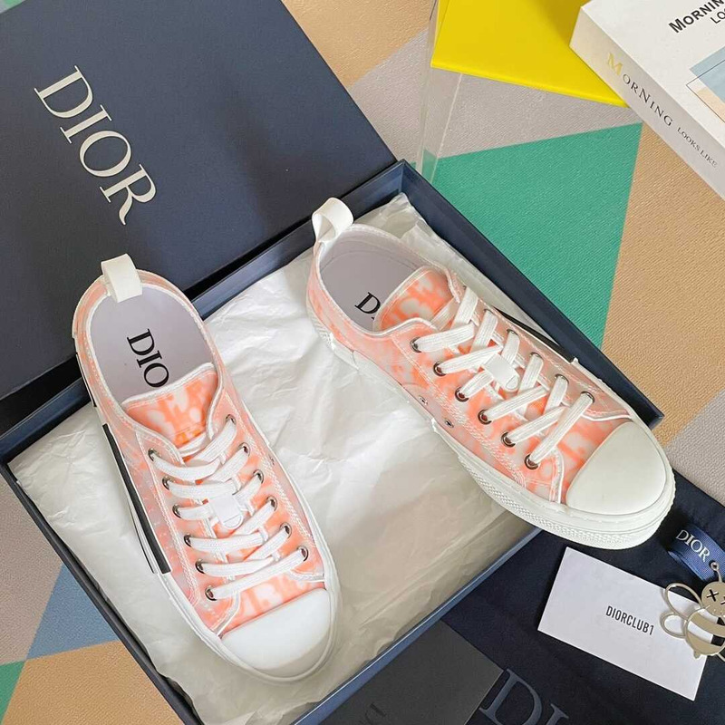 D*or b23 low \''D*or oblique - orange sneaker