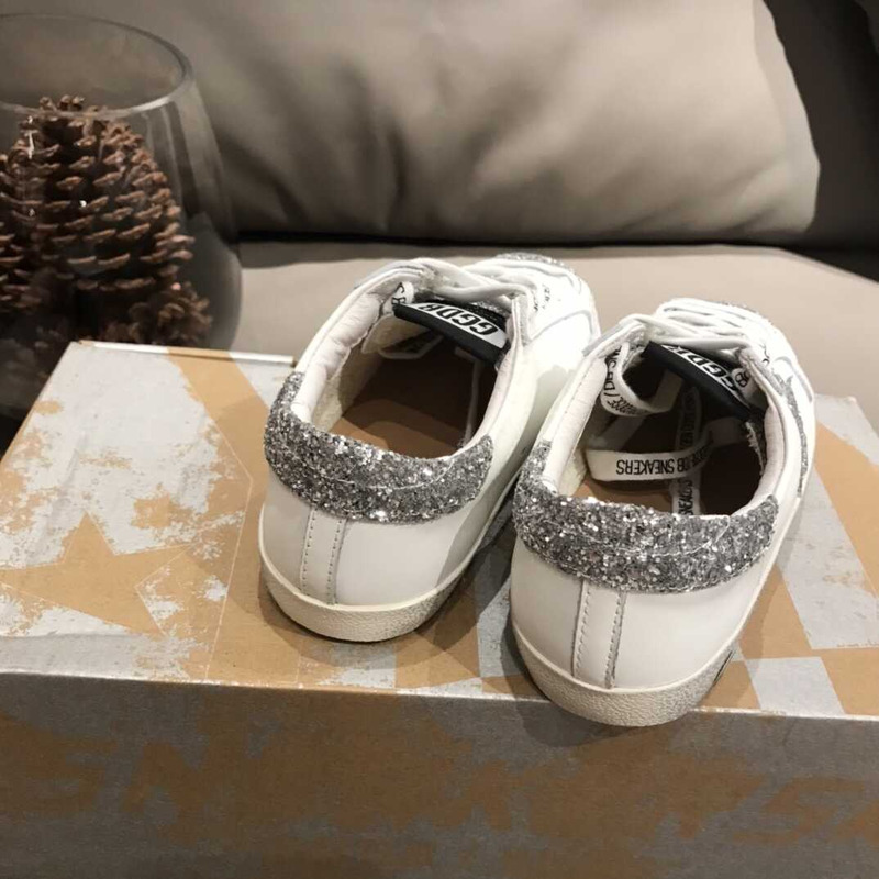 GGDB Kids Superstar Glitter Sneakers