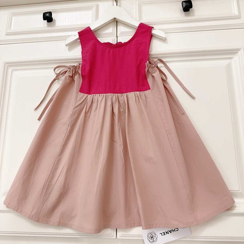 Ch*el kids dress pink