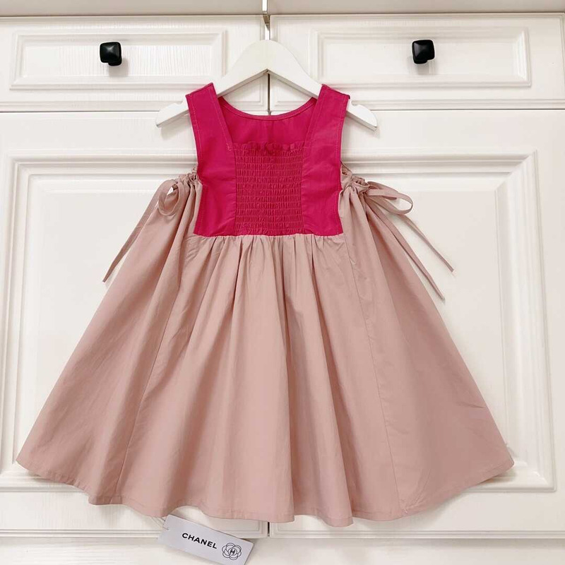 Ch*el kids dress pink