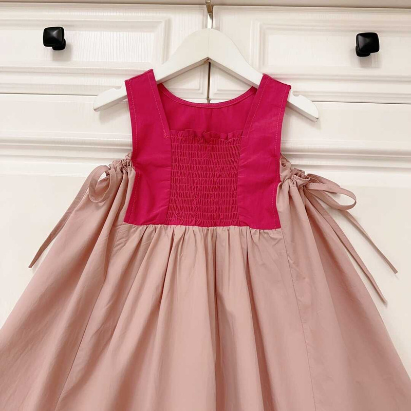 Ch*el kids dress pink