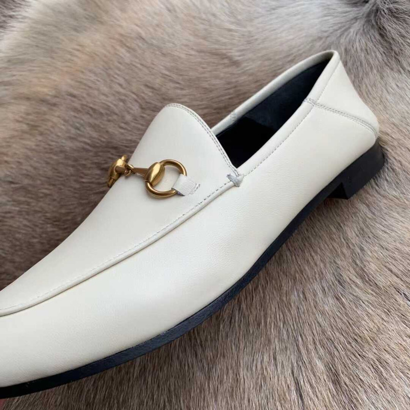 G*u*i women\''s leather horsebit loafer