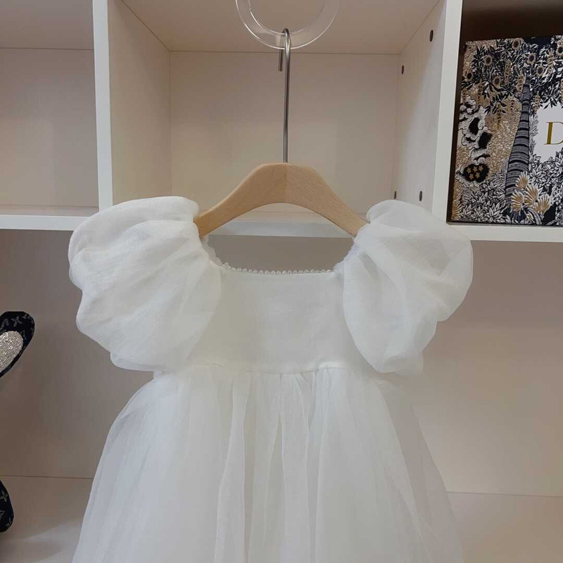 D*or kids white lace dress