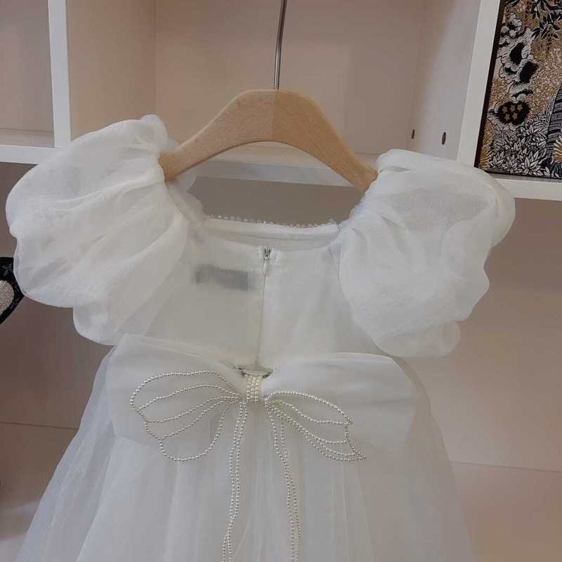 D*or kids white lace dress