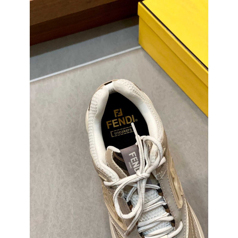 F**di sneakers F**di faster beige