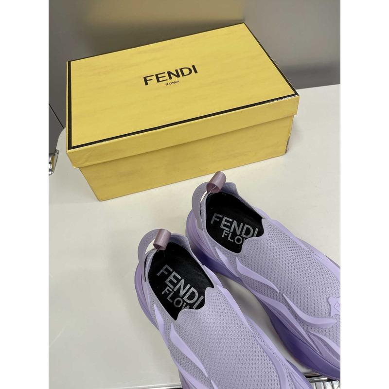 F**di ff slip-on sneaker purple