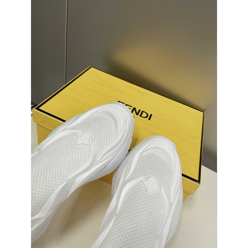 F**di ff slip-on sneaker white