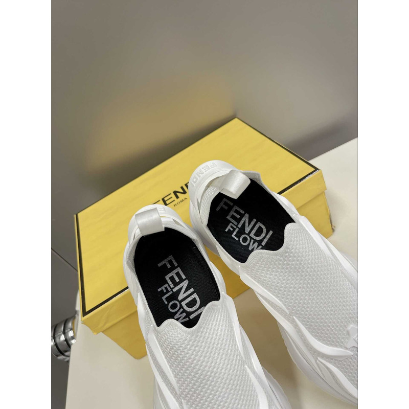 F**di ff slip-on sneaker white