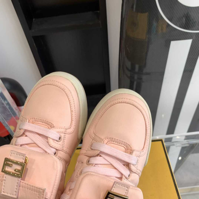 F**di match low-tops sneakers in pink