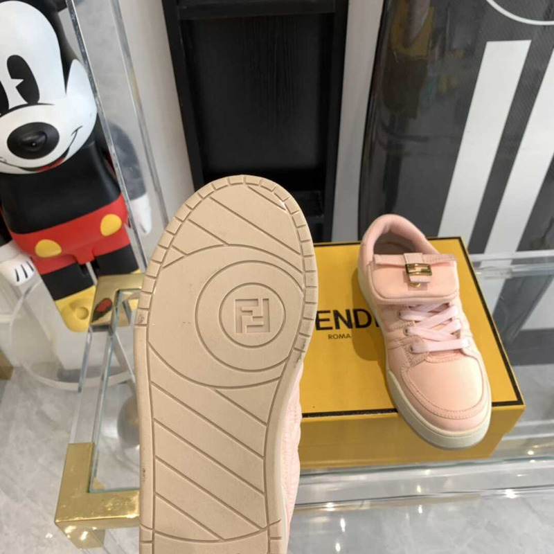 F**di match low-tops sneakers in pink